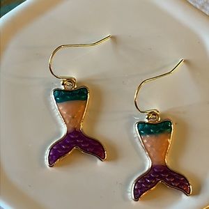 🧜‍♀️Mermaid Tail Earrings